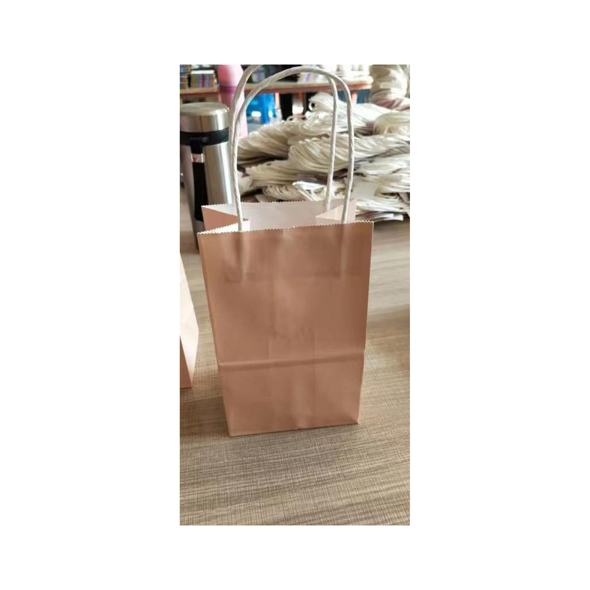 (c) 5"×8" Craft Bags Rose Gold
